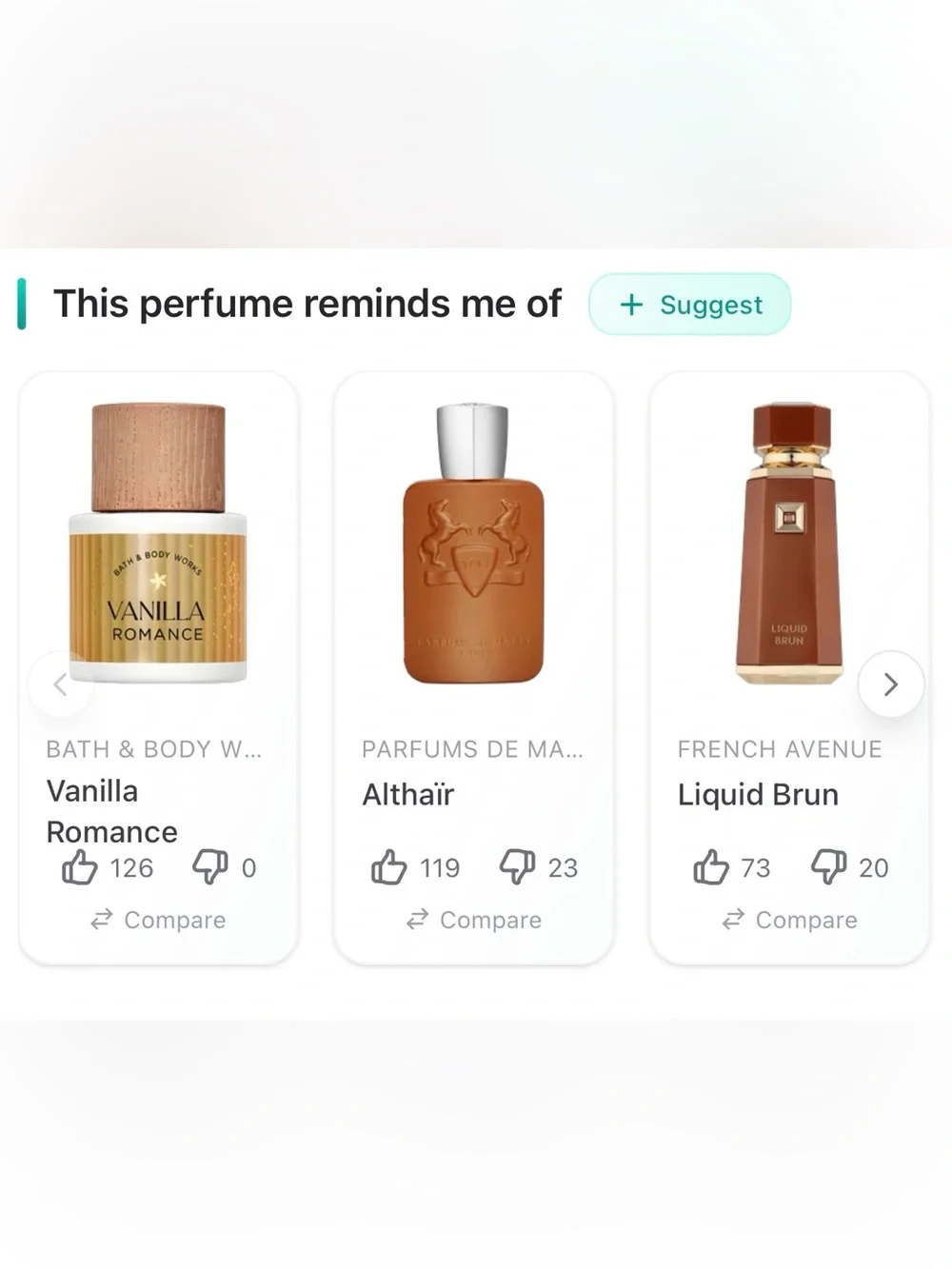 Bath & Body Works vanilla romance